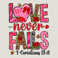 Love Never Fails I Corintians 13 8 Heavy Core Tee | Teevron