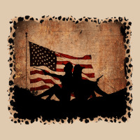 America Western Cowboy And Cowgirl Leopard Frame Heavyweight Sweatshirt | Teevron