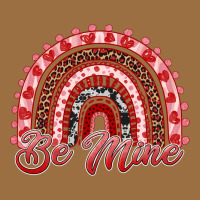 Be Mine Valentines Day Rainbow Vintage Tee | Teevron