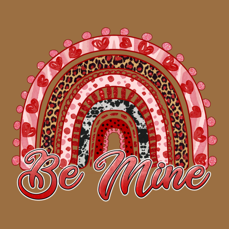 Be Mine Valentines Day Rainbow Vintage Tee by RanaPortraitStore | Teevron