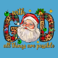 With God All Things Are Possible With Santa Claus Bbs Premium Hoodie | Teevron