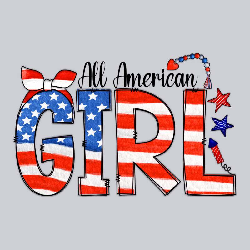 All American Girl Bandana Heavyweight Sweatshirt by CowCowDesign | Teevron