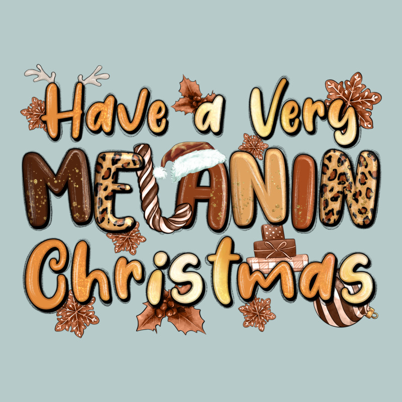 Have A Very Melanin Christmas Heavy Core Tee by MaliasSmallBusiness | Teevron