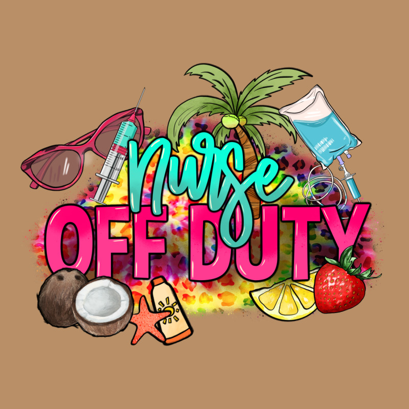 Nurse Off Duty Vintage Hoodie by NancyCooperArtShop | Teevron