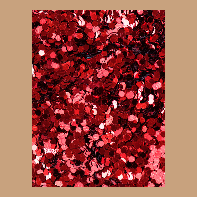 Red Glitter Party Sequins Vintage Tee by lanVoArt | Teevron