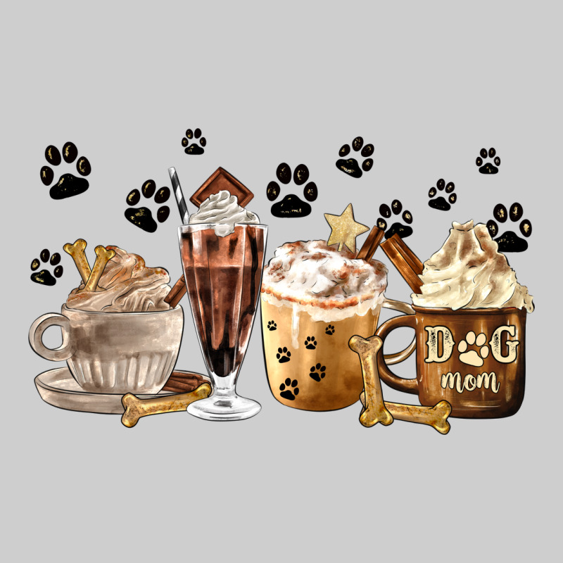 Dog Mom Coffee Lover Coffee Cups Premium Tee by MaliasSmallBusiness | Teevron