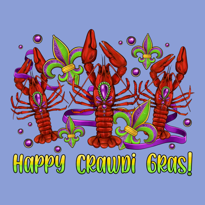 Happy Crawdi Gras Mardi Gras Carnival Long Sleeve Tee by Jasminsmagicworld | Teevron