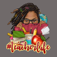 Afro Woman Teacher Life Urban Heavy Tee | Teevron