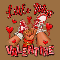 Little Miss Valentine Afro Kid Sneakers Vintage Tee | Teevron