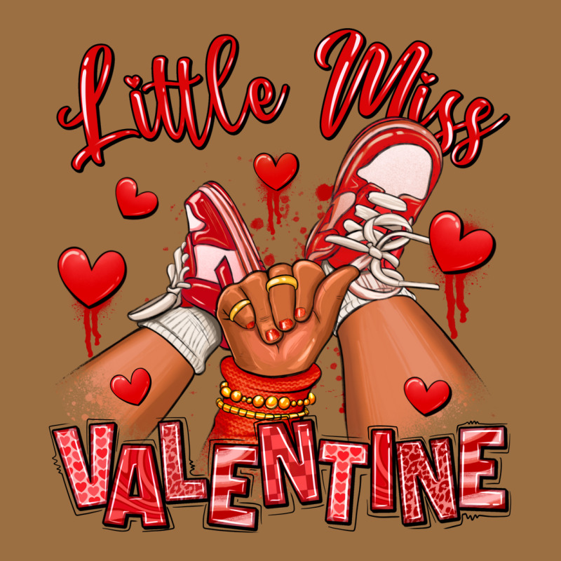 Little Miss Valentine Afro Kid Sneakers Vintage Tee by RanaPortraitStore | Teevron
