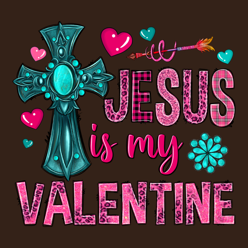 Jesus Is My Valentine Heavy Core Tee by NancyCooperArtShop | Teevron