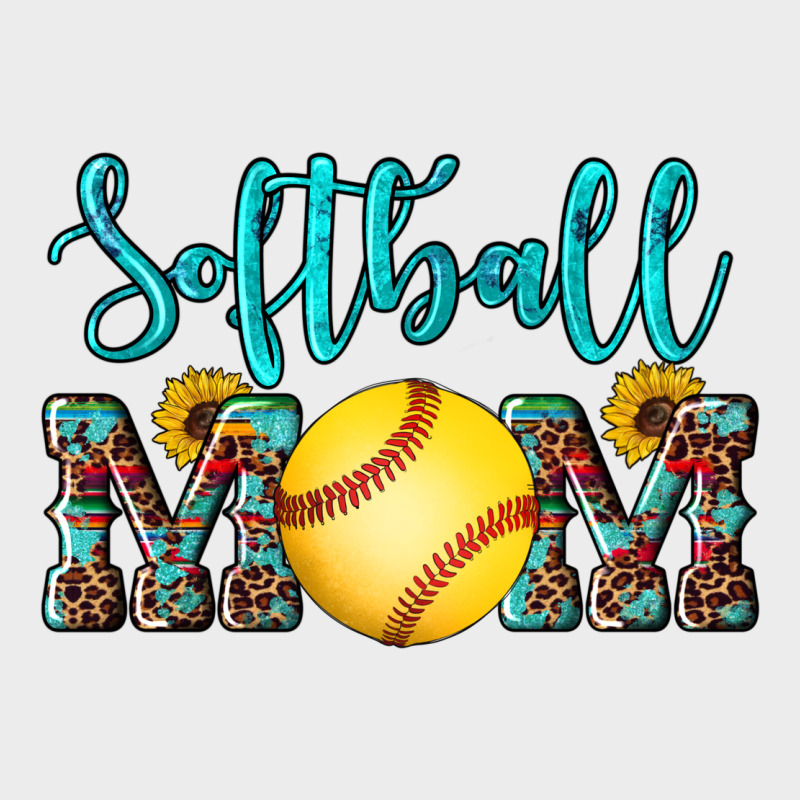 Western Leopard  Sunflowers Glitter Mom Softball Urban Hoodie by Artiststas | Teevron