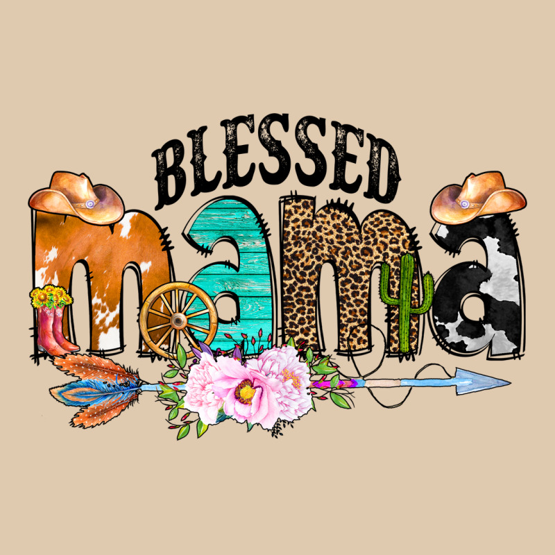 Blessed Mama Heavyweight Sweatshirt by CowCowDesign | Teevron