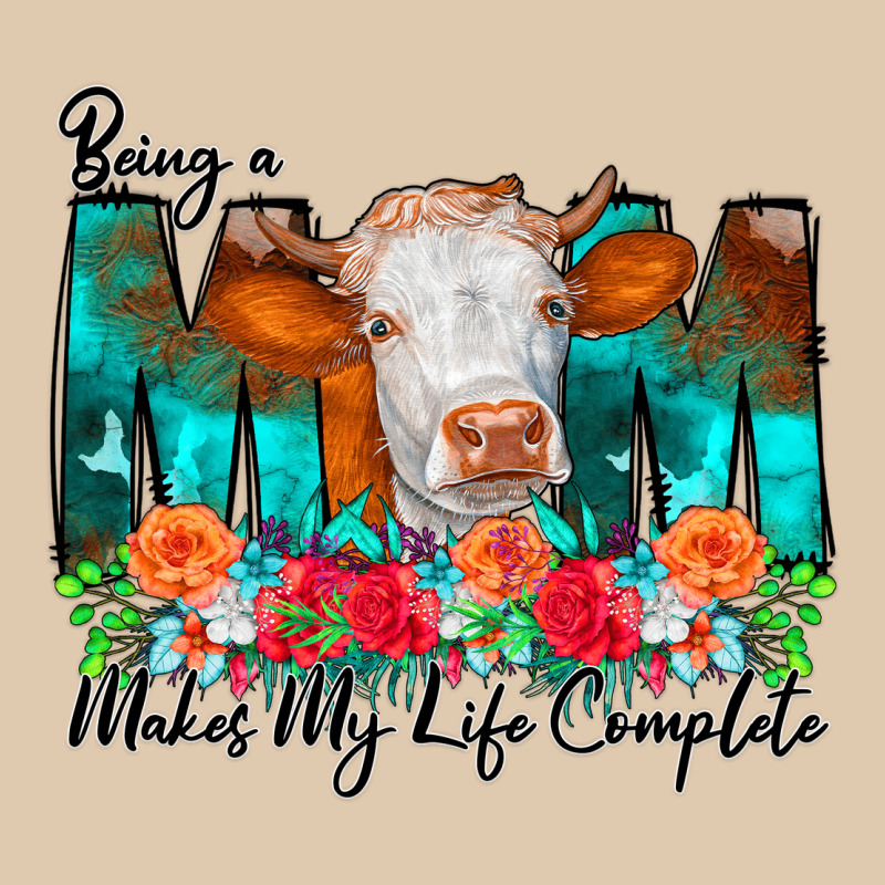 Being A Mom Makes My Life Complete Heavyweight Sweatshirt by CowCowDesign | Teevron
