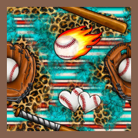 Baseball Glove And Bat With Serape Seamless Pattern Zipper Hoodie | Teevron