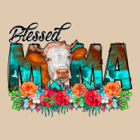 Blessed Mama Flowers Cow Heavyweight Sweatshirt | Teevron