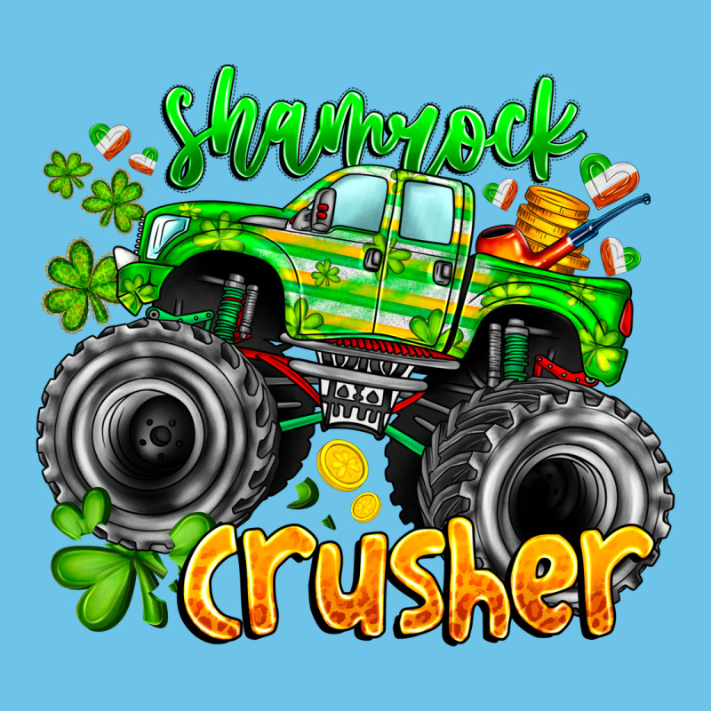 Shamrock Crusher Premium Sweatshirt by CowhideDigitalArt | Teevron
