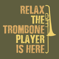 Relax The Trombone Player Is Here Gift Trombone Gifts Vintage Tee | Teevron