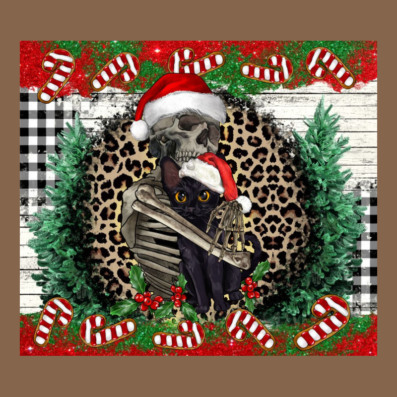 Merry Christmas Skeleton Premium Tee by NancyCooperArtShop | Teevron