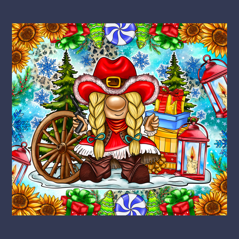 Christmas Cowboy Gnome Heavyweight Hoodie by CowhideDigitalArt | Teevron