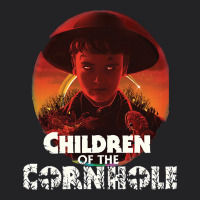 Children Of The Corn Halloween Cornhole The Kids' Spooky Horror Movie Vintage Tee | Teevron