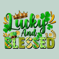 Lucky And Blessed Zipper Hoodie | Teevron