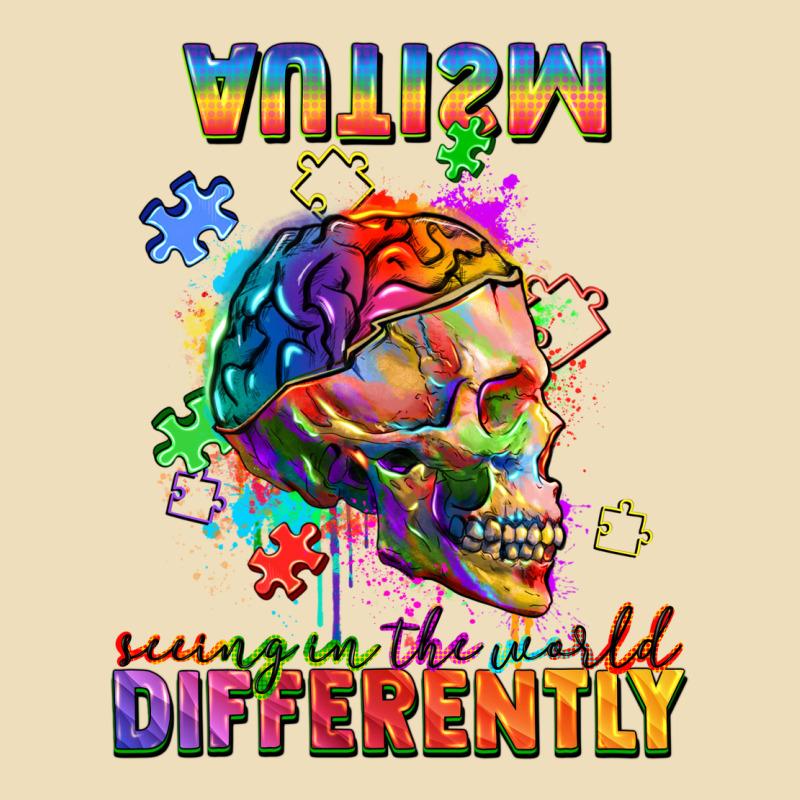 Autism Seeing In The World Differently Premium Hoodie by FaDigitalArtStudio | Teevron