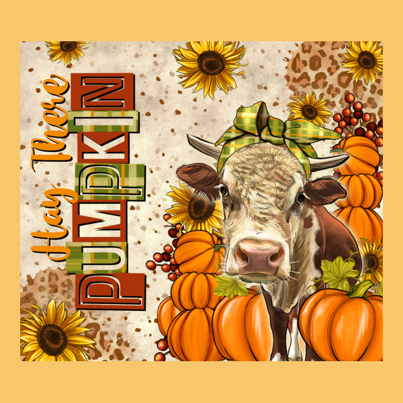 Fall Hay There Pumpkin Vintage Hoodie by texasbilliewilder | Teevron
