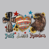Faith Love Freedom 4th Of July Long Sleeve Tee | Teevron