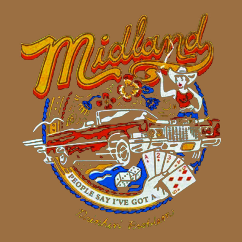 Midland Drinking Problem Vintage Tee by lanVoArt | Teevron