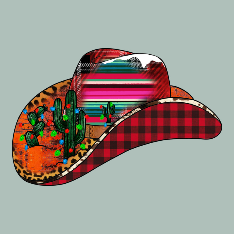 Christmas Cowboy Heavyweight Hoodie by CowhideDigitalArt | Teevron