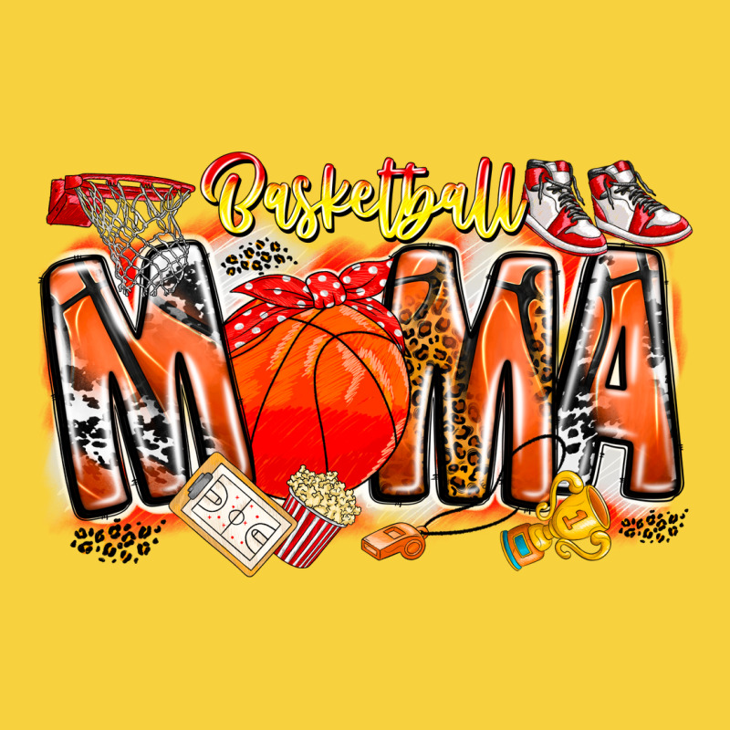 Basketball Mama Premium Sweatshirt by CowhideDigitalArt | Teevron