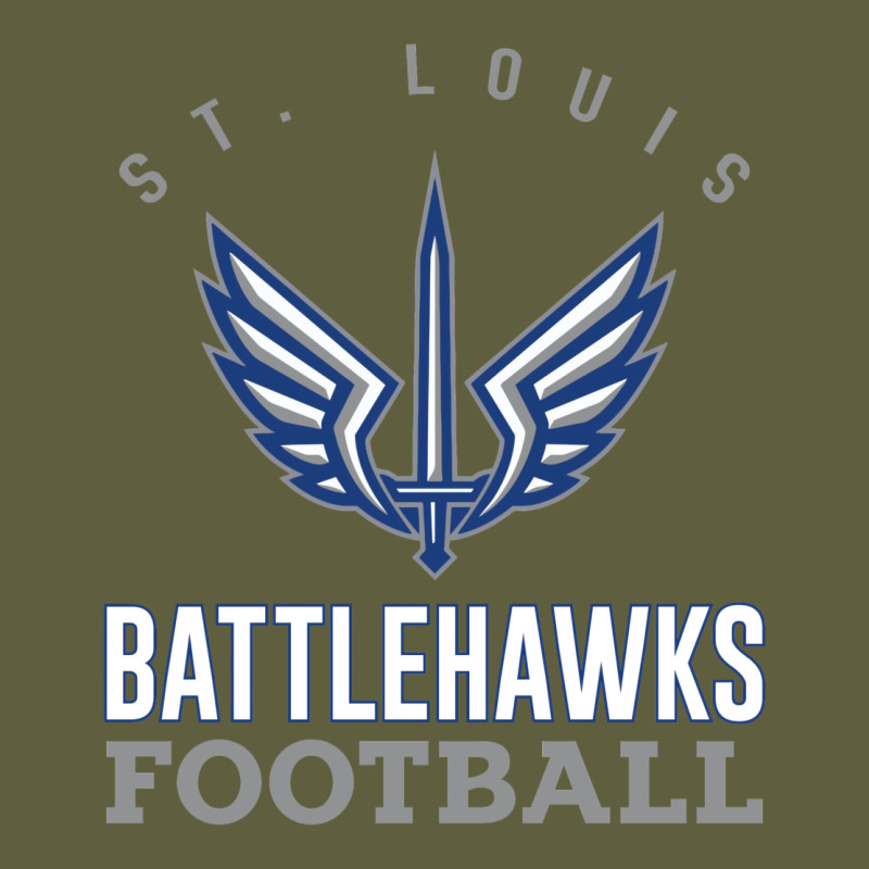 Stl Battlehawks Football! Xfl Vintage Tee by lanVoArt | Teevron