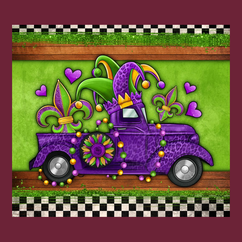 Mardi Gras Truck Long Sleeve Tee by Jasminsmagicworld | Teevron