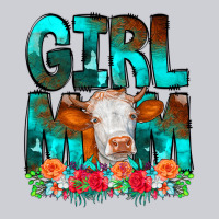 Girl Mom Cow Flowers Heavyweight Sweatshirt | Teevron