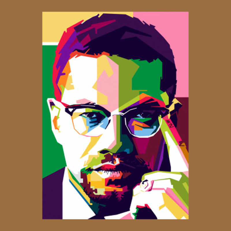 Malcolm X Vintage Tee by lanVoArt | Teevron