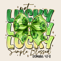 Not Lucky Simply Blessed Premium Sweatshirt | Teevron