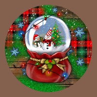 Snow Globe Christmas Ornament Zipper Hoodie | Teevron