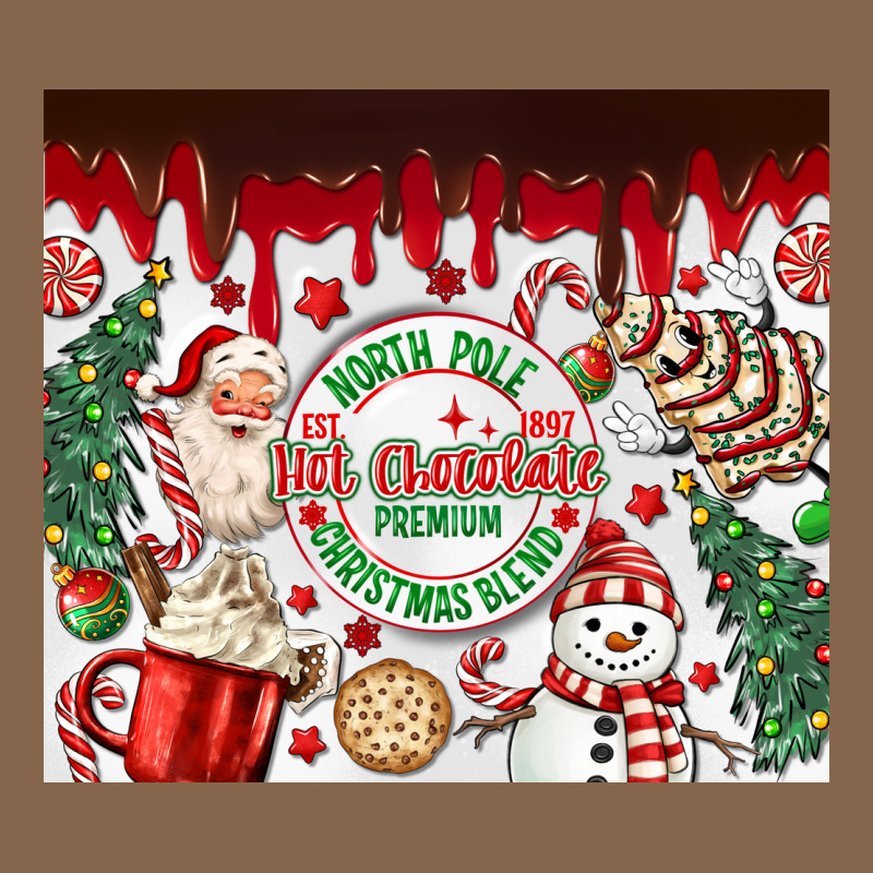 Christmas Hot Chocolate Premium Tee by MaliasSmallBusiness | Teevron