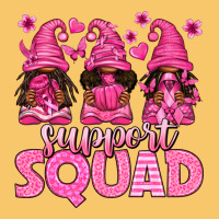 Breast Cancer Afro Gnomies Support Squad Vintage Hoodie | Teevron