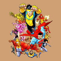 Invincible And Friend Hero Art Vintage Tee | Teevron