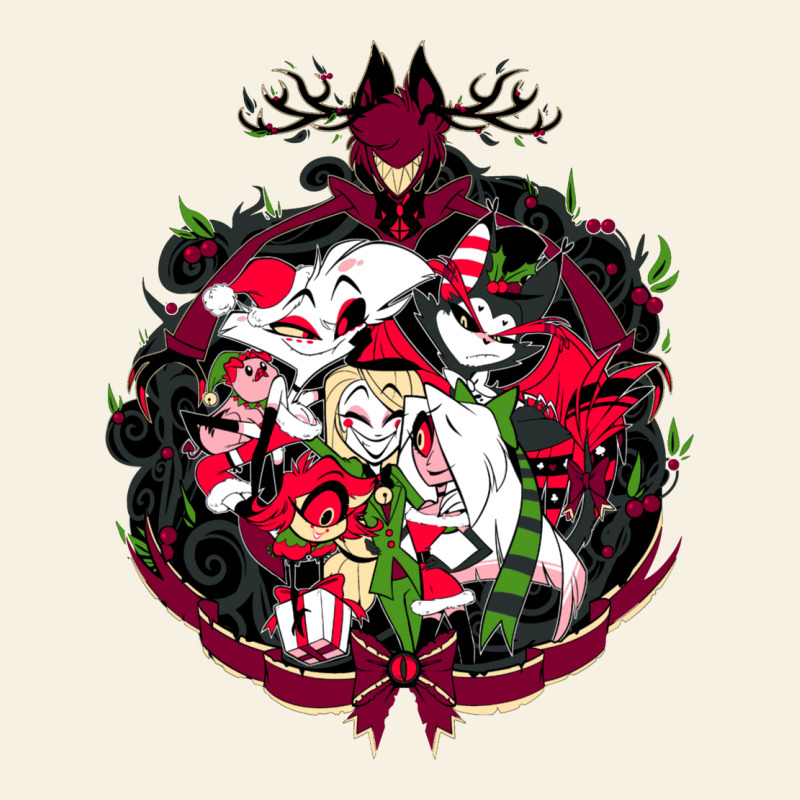 Hazbin Hotel Christmas Vintage Tee by lanVoArt | Teevron