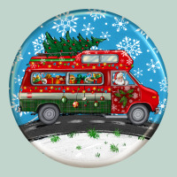 Santa Claus With Retro Van  Christmas Ornament Zipper Hoodie | Teevron