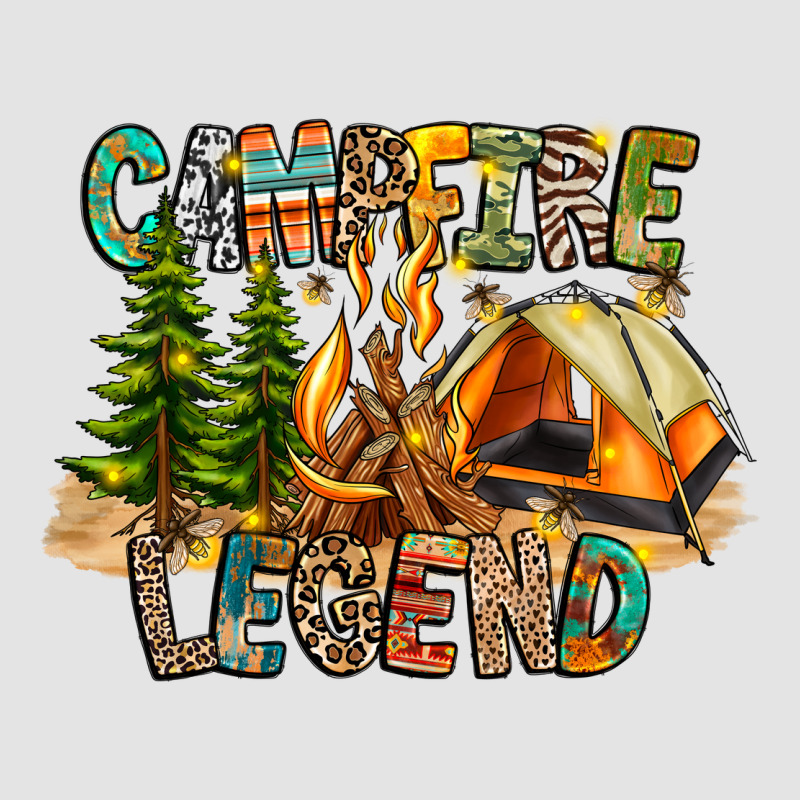Campfire Legend Premium Sweatshirt by CowhideDigitalArt | Teevron