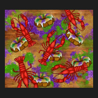 Mardi Gras Crawfish King Cake Classic Tee | Teevron