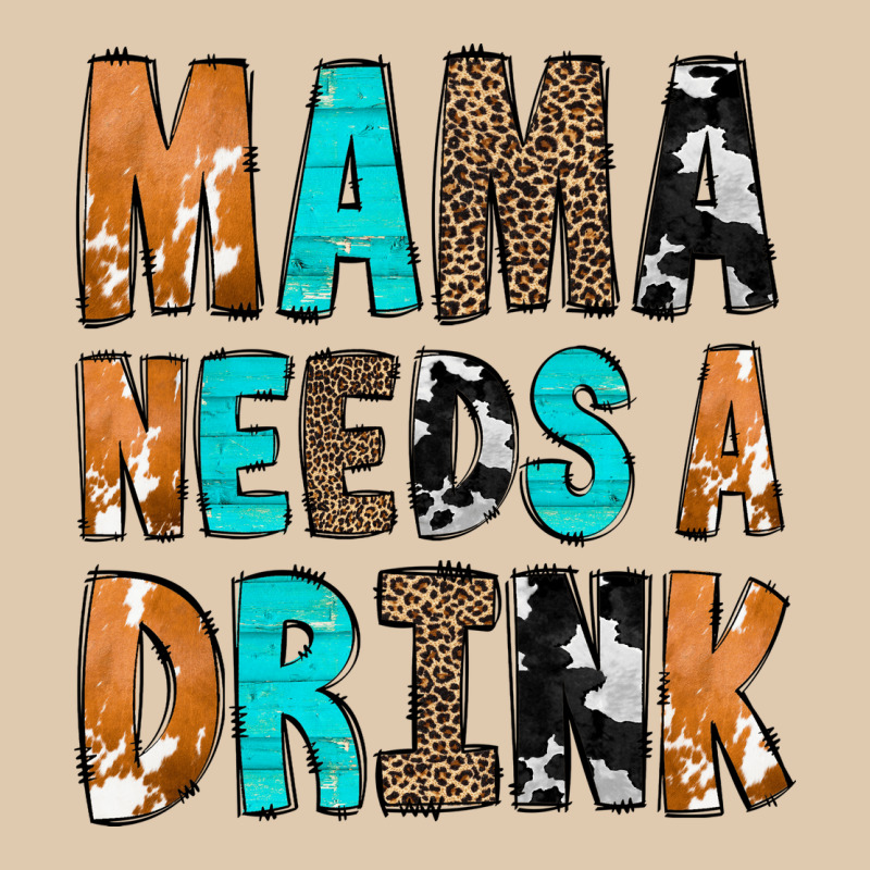 Mama Needs A Drink Heavyweight Sweatshirt by CowCowDesign | Teevron