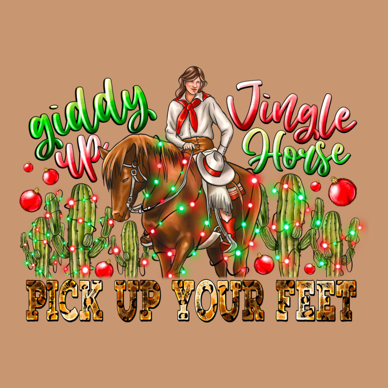 Giddy Up Jingle Horse Pick Up Your Feet Heavyweight Hoodie by CowhideDigitalArt | Teevron