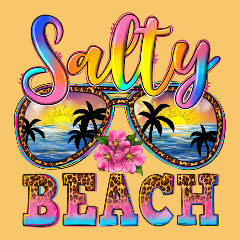 Salty Beach Vintage Hoodie by NancyCooperArtShop | Teevron
