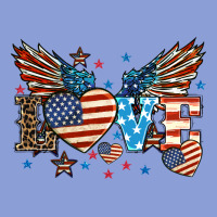 Love America Wings 4th Of July Long Sleeve Tee | Teevron