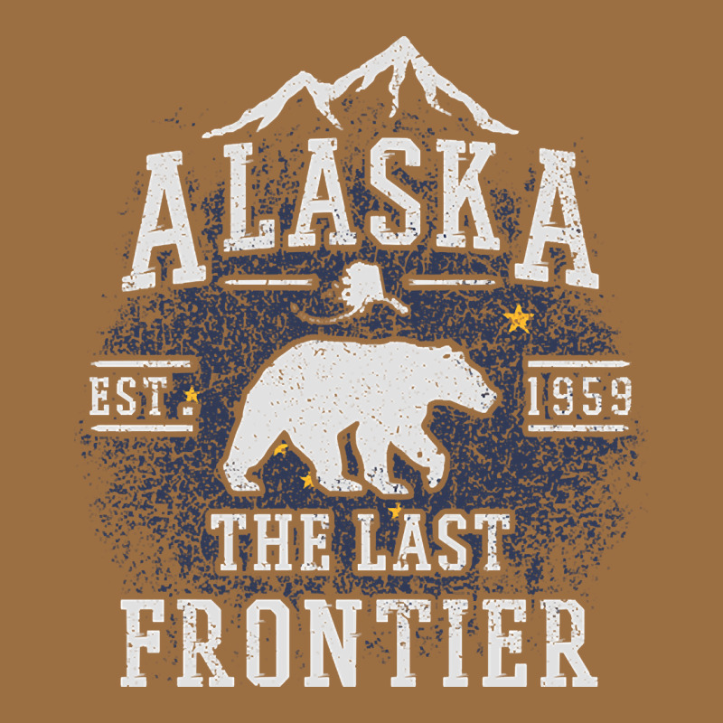 Alaska The Last Frontier Vintage Tee by lanVoArt | Teevron